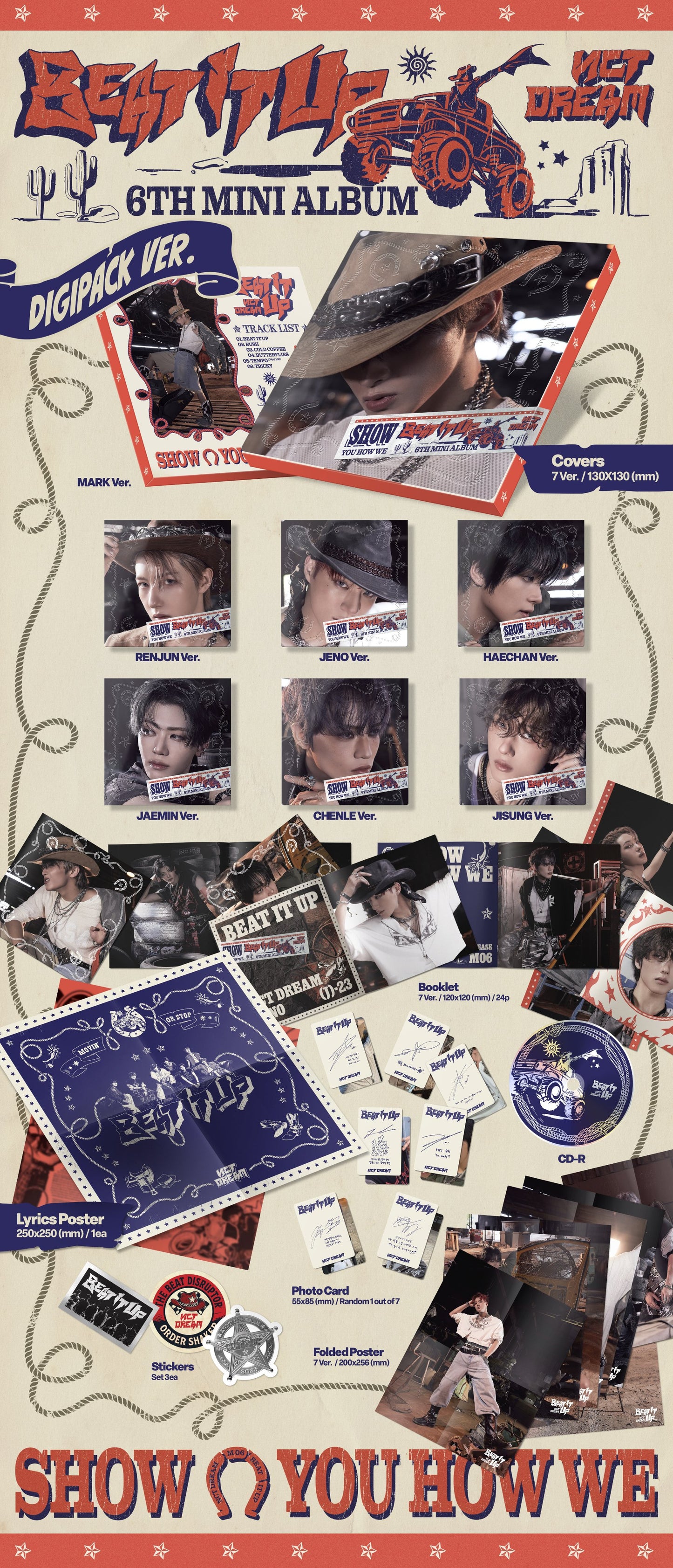 NCT DREAM - Beat it up (Digipack ver)